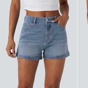 Halara Jean shorts